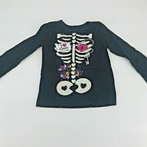 Girls T-Shirt Long Sleeve Sz XS 4-5